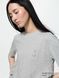 Футболка Uniqlo+Cecilie Bahnsen сіра Frill T-Shirt 85991 фото 4