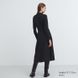 Платье Uniqlo:C черное LONG SLEEVED WRAP DRESS 64611 фото 3