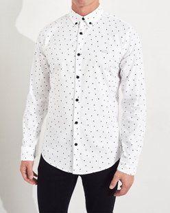 Белая рубашка Hollister 3528 фото