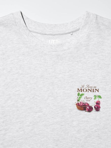 Футболка Uniqlo сіра The Brands Food UT Graphic T-Shirt 786311 фото