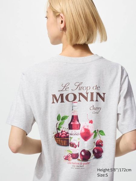 Футболка Uniqlo сіра The Brands Food UT Graphic T-Shirt 786311 фото