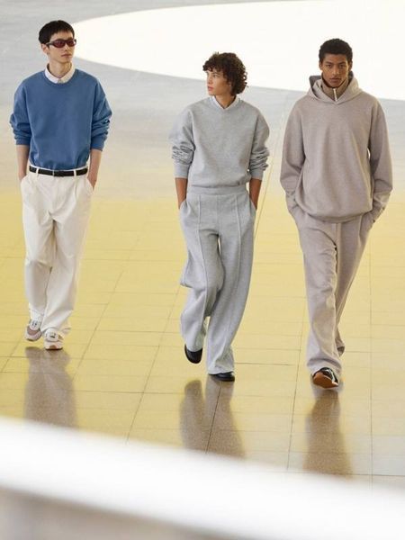 Спортивний костюм Uniqlo:C синій 84811 фото