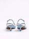 Босонiжки River Island блакитнi thong kitten heeled sandal  7599 фото 5