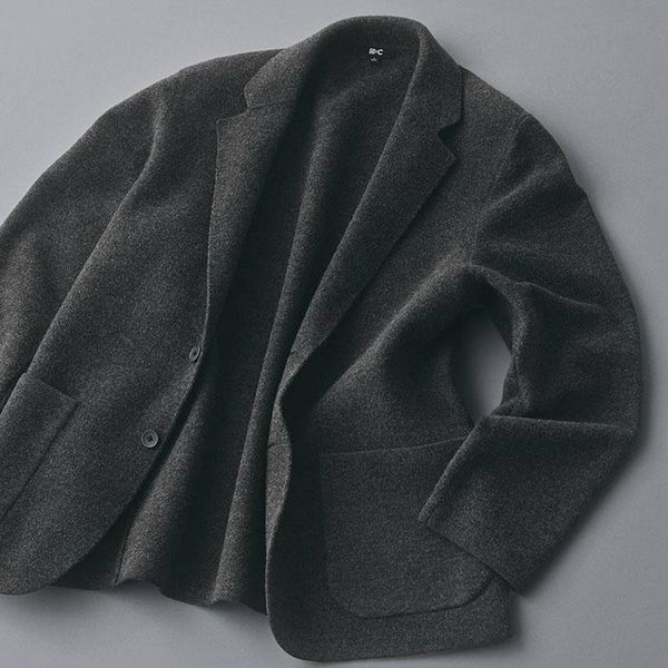 Жакет Uniqlo:С темно-серый Knitted Jacket 81971 фото