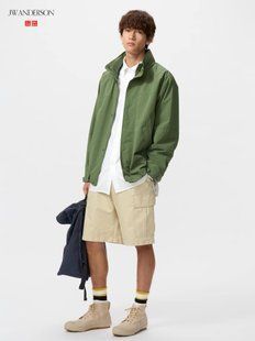 Шорти Uniqlo+JW Anderson бежеві  Cargo Shorts 8493 фото