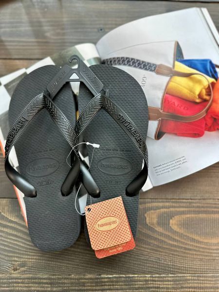 В'єтнамки Havaianas чорні  7431 фото