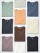 Футболка Uniqlo коричневая Crew Neck T-Shirt 8080 фото 2