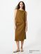 Спідниця Uniqlo коричнева Linen Blend Narrow Midi Skirt 8442 фото 1