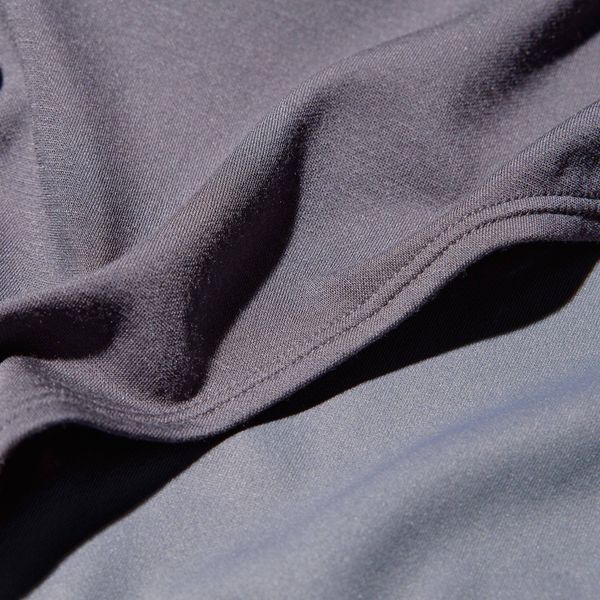 Боди Uniqlo черное AIRism Bodysuit | Long Sleeve 856111 фото