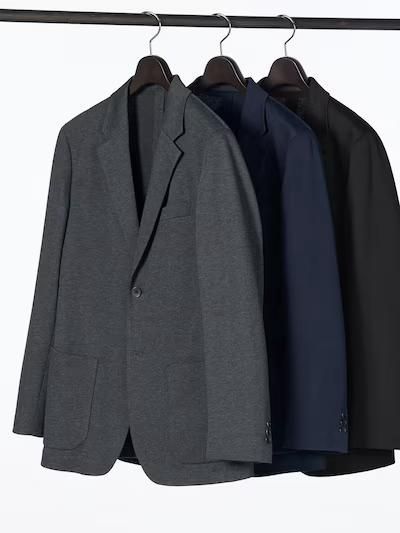 Пiджак UNIQLO чорний Comfort Jacket  73761 фото