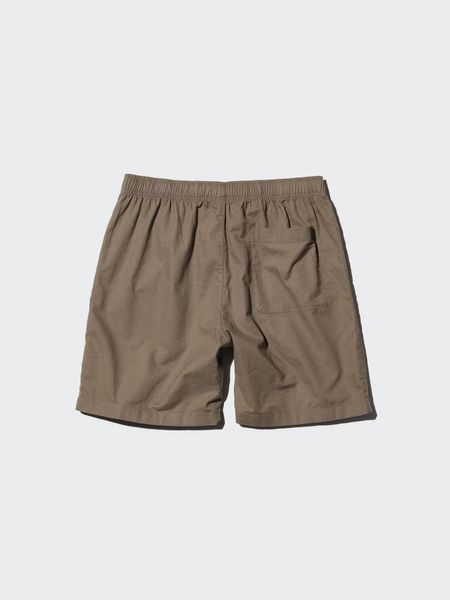 Шорти Uniqlo жовті Linen Blend Easy Shorts 8494 фото