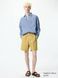 Шорти Uniqlo жовті Linen Blend Easy Shorts 8494 фото 1