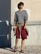 Шорты UNIQLO:C красные Sweat Wide Shorts 8443 фото 6