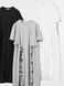 Сукня Uniqlo сіра Frill T-Shirt Dress (Short Sleeve) 8581 фото 7