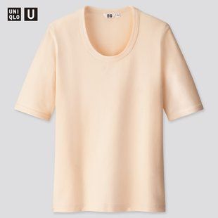 Футболка Uniqlo помаранчева U 4901 фото