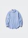 Сорочка Uniqlo блакитна Chambray Overshirt 8495 фото 4