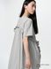 Сукня Uniqlo сіра Frill T-Shirt Dress (Short Sleeve) 85811 фото 3