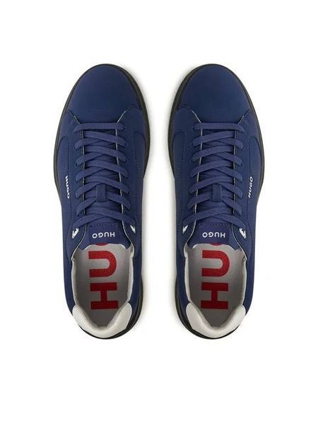 Кеди HUGO синi Riven Tennis Sneakers 8246 фото