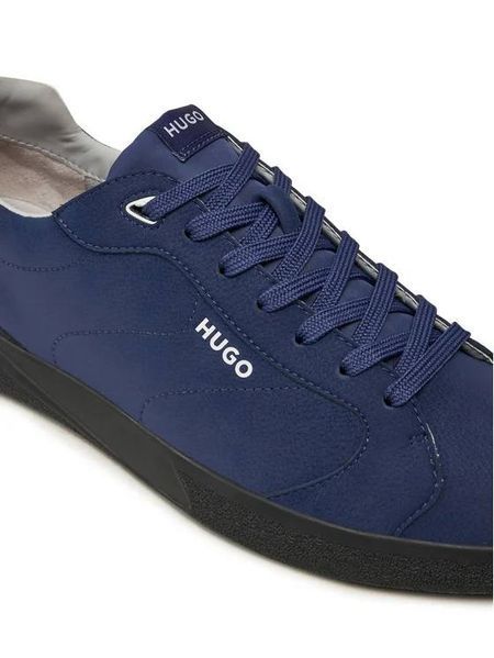 Кеди HUGO синi Riven Tennis Sneakers 8246 фото