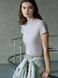 Футболка Uniqlo U светло-фиолетовая Crew Neck T-Shirt 8430 фото 3
