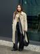 Пальто Uniqlo:C бежевое Wool Blend Wrap Coat  72401 фото 6