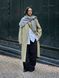 Пальто Uniqlo:C бежевое Wool Blend Wrap Coat  72401 фото 8