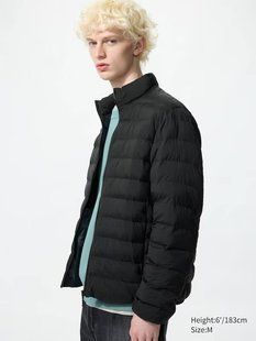 Куртка Uniqlo чорна PUFFERTECH Jacket 8161 фото