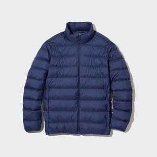 Куртка Uniqlo ультралегка на пуху синя 628311 фото