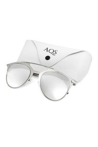 Cеребристые солнцезащитные очки Aquаswiss (AQS) 3793 фото