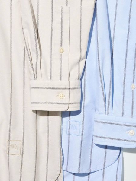 Сорочка Uniqlo+JW Anderson блакитна Oversized Oxford Long Sleeve Shirt 811911 фото