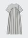Сукня Uniqlo чорна Frill T-Shirt Dress (Short Sleeve) 8582 фото 5