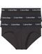 Набiр трусiв Calvin Klein чорних  Cotton Stretch Briefs (3 шт) 7642 фото 1