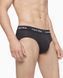Набiр трусiв Calvin Klein чорних  Cotton Stretch Briefs (3 шт) 7642 фото 4