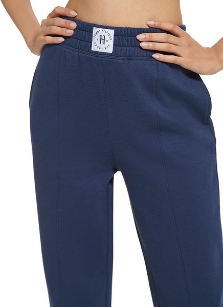 Спортивные штаны Tommy Hilfiger объемные темно-синие 6236 фото