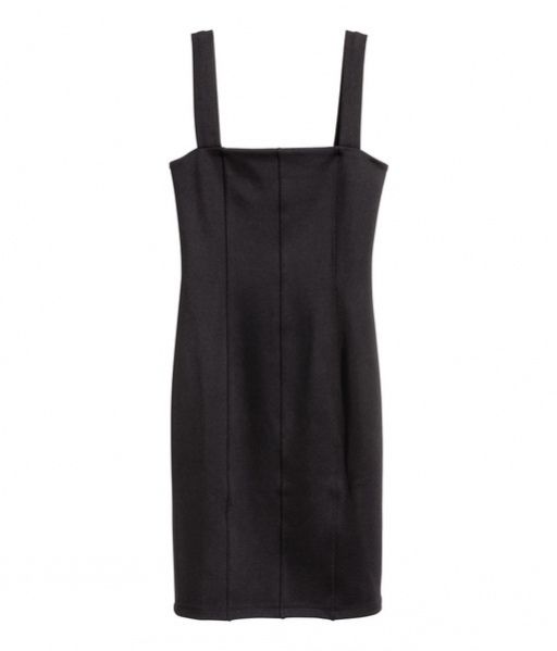 Черное платье H&M 2344 фото