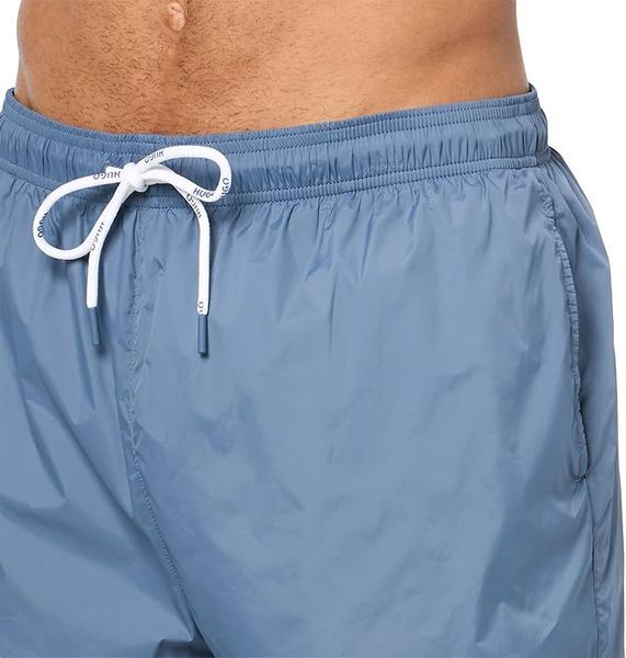 Пляжные шорты HUGO синие Haiti Quick Dry Swim Trunks 84461 фото