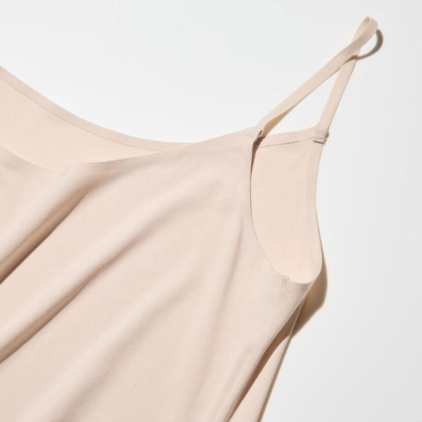 Топ камисоль Uniqlo бежевый AIRism Camisole 827511 фото