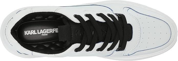 Кеды Karl Lagerfeld белые Recycled Leather Lace-up Sneaker 8247 фото
