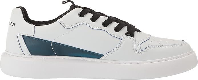 Кеды Karl Lagerfeld белые Recycled Leather Lace-up Sneaker 8247 фото