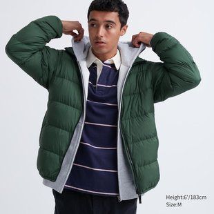 Куртка Uniqlo ультралегка на пуху зелена 6385111 фото