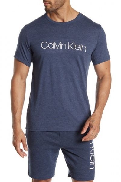 Темно-синя футболка Calvin Klein 3223 фото