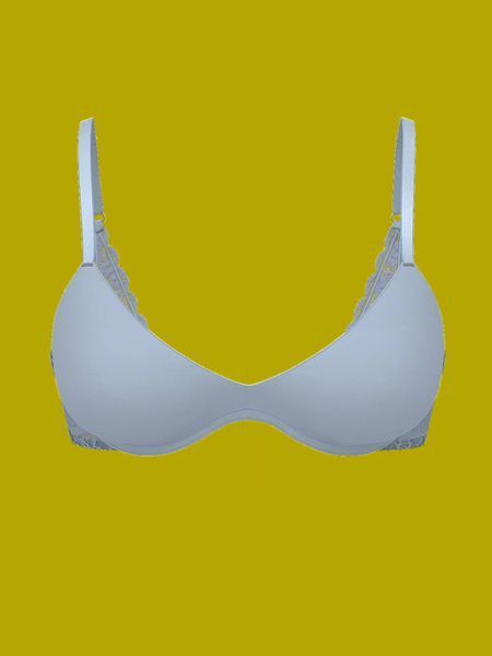 Бюстгальтер Victoria's Secret светло-голубой Sexy Tee Smooth Lacie Wireless Push-Up Bra 8248 фото