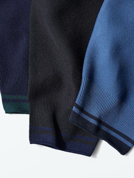 Худі Uniqlo+Roger Federer чорна Washable 3D Knit Pullover Hoodie 8560 фото