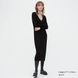 Платье Uniqlo черное из шерсти 6179 фото 2