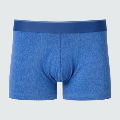 Трусы Uniqlo голубые boxer brief (low rise) 6717 фото