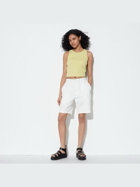 Шорты чинос Uniqlo синие Chino Shorts  738111 фото