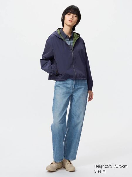 Ветровка Uniqlo &JW Anderson темно-синяя Windproof Short Parka 8310 фото