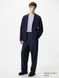 Жакет Uniqlo темно-синий Milano Ribbed Jacket 85471 фото 2
