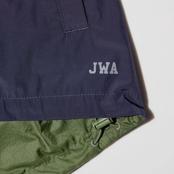 Ветровка Uniqlo &JW Anderson темно-синяя Windproof Short Parka 8310 фото