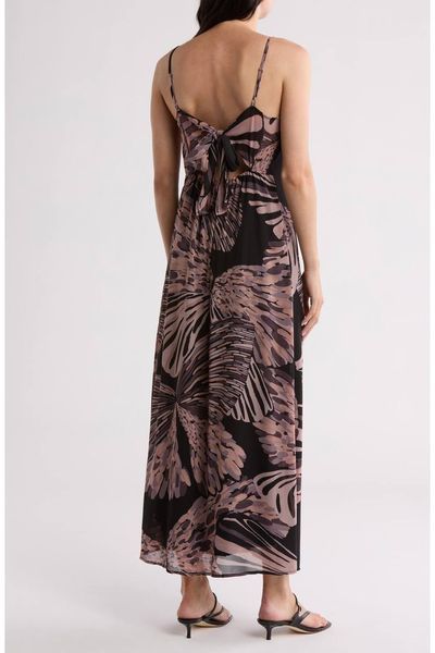 Сукня Lovestitch разноцветная Butterfly Maxi Slipdress  8395 фото